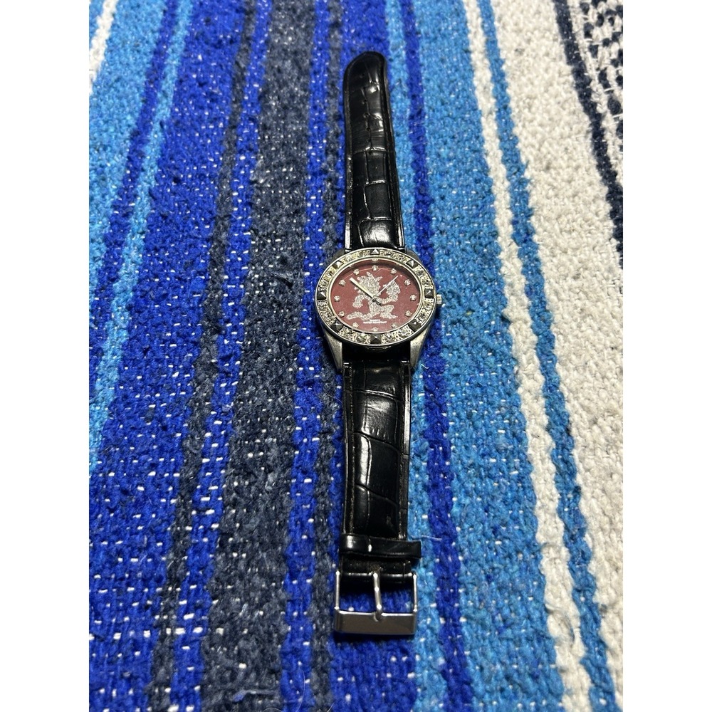 ICP Insane Clown Posse Hatchetman Watch Red Rhinestone Quartz Untested